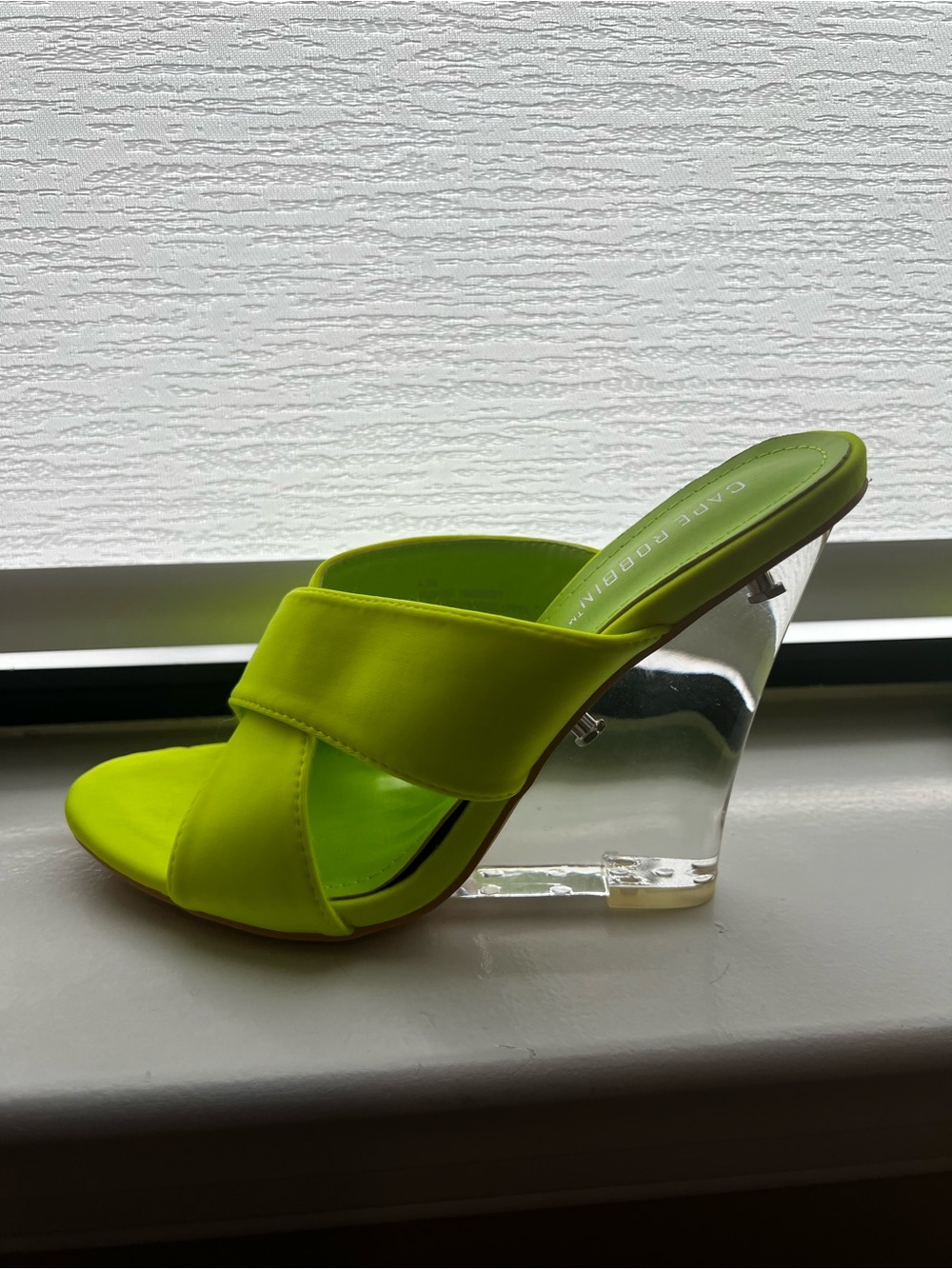 Neon Green wedges